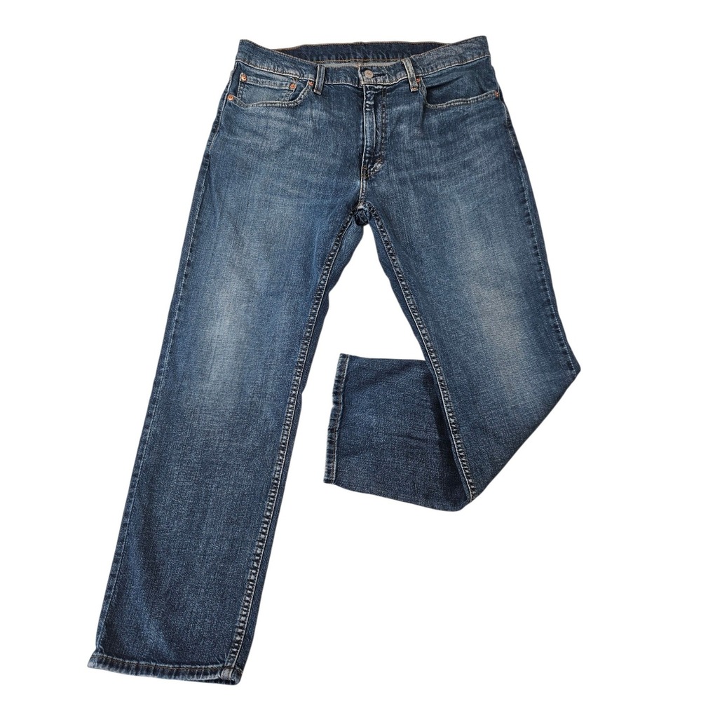 Levis 559 Relaxed Straight Fit Mens Jeans Blue Medium Wash 36x30 (Fits 36x28)